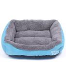 Camas para cães sky-blue-173 msky-blue-173 m aconchegante casa de cachorro aconchegante cestas de ninho de lã macia ma outono inverno