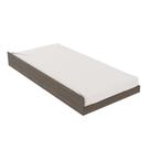 CamaSolteiro Auxiliar Para Colchão 88 X 188 Cm Cr35012 Nogal