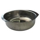 Cambuca funda avulsa 20,2x6,5x22,2cm em aço inox de servir