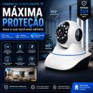 Câmera Babá 3 Antenas HD 1080p Visão Noturna Armazenamento Nuvem SD Áudio Bidirecional