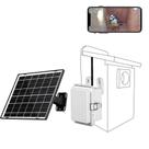 Câmera Birdhouse WIWACAM Solar WiFi 4K Ultra HD com 10000mAh