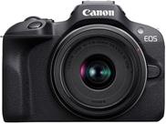 Câmera Canon EOS R100 Mirrorless 4k com RF-S 18-45mm IS STM