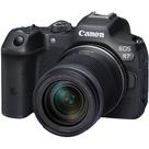 Câmera canon eos r7 com lente 18-150mm mirrorless br