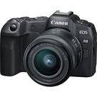 Câmera canon eos r8 com lente 24-50mm mirrorless br