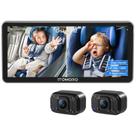 Câmera Car Baby Itomoro Dual-Channel HD 1080P - Tela de 6,8 Polegadas