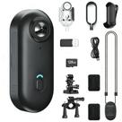 Câmera corporal JETO 4K Mini 64GB com clipe magnético à prova d'água