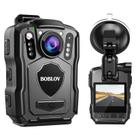 Câmera corporal policial BOBLOV M5 2K 256GB com GPS 15h Record