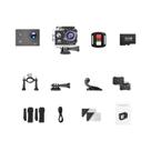 Câmera De Ação 4K À Prova d'Água Com WiFi, 4K/30FPS, Tela De 2.0", GPS, Zoom 4X, Câmera Subaquática