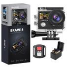 Câmera de Ação AKASO Brave 4 - 4K30fps, 20MP, WiFi e EIS - À Prova D'Água (40m)