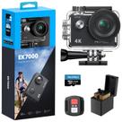 Câmera de Ação AKASO EK7000 4K - 30fps - Ultra HD 20MP - À Prova D'Água