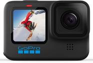 Câmera de ação GoPro HERO10 preta impermeável 5.3K60 23MP