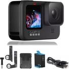 Câmera de ação GoPro HERO9 preta 5K Ultra HD 20MP à prova d'água