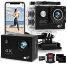 Câmera de ação Rapocon 4K 20MP 30m impermeável