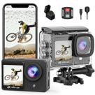 Câmera de ação TIMNUT 4K/30fps Impermeável 40m com acessório