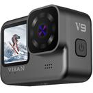 Câmera de ação Viran V9 Wifi Filmadora Sport 4k 60fps 20mp Mergulho Moto Bike Surf Prova D'água IP68