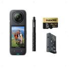 Câmera de Ação X4 360º 8K Adventure Bundle Preto À Prova De Água Insta360