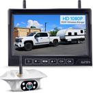 Câmera de backup sem fio AMTIFO 1080P HD para RVs, caminhões e reboques