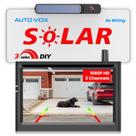 Câmera de backup sem fio AUTO-VOX Solar 1080P HD Monitor de 5 polegadas Câmera de backup sem fio AUTO-VOX Solar 1080P HD Monitor de 5 polegadas