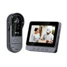 Câmera de campainha TKMARS Wireless 1080P com monitor de visão de 170