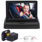 Câmera de carro de bebê JUNHAOZ Backseat HD 720P 4.3" Monitor Câmera de carro de bebê JUNHAOZ Backseat HD 720P 4.3" Monitor