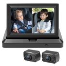 Câmera de Carro e Bebê Itomoro HD 1080P Dual Channel com Visão Noturna IR