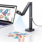 Câmera de documentos CZUR Fancy S Pro 12MP USB 4K Webcam com microfone