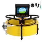 Câmera de esgoto JQKJCAM 10m/32,8 pés à prova d'água com 16 GB e luz