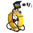 Câmera de esgoto JQKJCAM Snake 50m com bateria de 8500mAh e 16GB