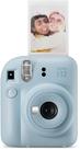 Câmera de filme instantâneo Fujifilm Instax Mini 12 - azul pastel