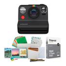 Câmera de filme instantâneo Polaroid Now 2ª geração I-Type preta