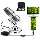 Câmera de microscópio Cainda 40X a 1000X para Android Windows Mac