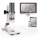 Câmera de microscópio digital WiFi Cainda 4K 3840x2160p com suporte