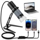 Câmera de microscópio Ninyoon Full HD 1080P USB para iPhone Android
