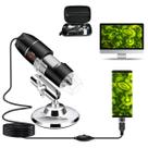 Câmera de microscópio USB Cainda 40X a 1000X com suporte e estojo