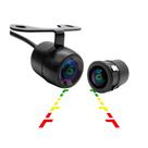 Câmera de Ré 2x1 Dianteira/Traseira CVBS/AHD 1080P Resistente à Água H-Tech CR520