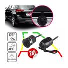 Câmera De Ré 2x1 Remove Guia Inverte Dianteira 170º Carro