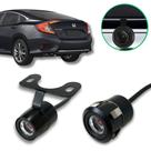 Câmera De Ré Estacionamento 12v Universal Parachoque 2em1 2x1