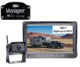 Câmera de Ré Sem Fio 4UCAM 1080P com Monitor DVR de 7"