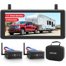 Câmera de Ré Sem Fio AUTO-VOX Magnética 7,2" 1080P DVR