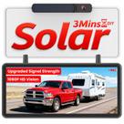 Câmera de ré sem fio solar AUTO-VOX 7,2" HD DVR
