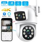 Câmera de Segurança 360º com Duas Lentes Visão Noturna Avançada Wifi e Detector de Movimento