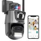 Câmera De Segurança 4K Wi Fi Com Design Moderno E Compacto