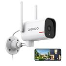 Câmera de segurança DEKCO 2K Pan Rotating 180 WiFi 24/7 Record