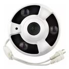 Câmera de Segurança Dome Full HD Fisheye 1.8mm com 6 LEDs e Visão Noturna - Modelo JL-F3620