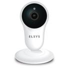 Câmera de Segurança Elsys Wi-Fi, Micro SD de Até 128GB, Full HD, Visão Noturna 10M, Branco/Preto - Elsys - ESC-WY3F