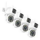 Câmera de segurança EVERSECU Dual Lens Linkage 6MP WiFi PTZ 4pk