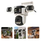 Câmera de Segurança Externa 4 Câmeras Articuladas Full HD 360 IP Visão Noturna Detecção de Movimento À Prova d'água Câmera de Segurança Externa 4 Câmeras Articuladas Full HD 360 IP Visão Noturna Detecção de Movimento À Prova d'água