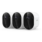 Câmera de Segurança Externa Sem Fio Arlo Pro 2K HDR Kit com 3 Unidades