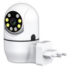 Câmera De Segurança Full Hd WI-FI Com Visão Noturna Liga Direto Na Tomada