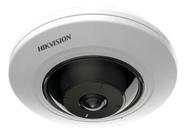Câmera De Segurança Hikvision Fisheye Acusense 5mp 2k 1.5mm Cor Branco